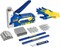 Heavy Duty 4-in-1 Staple Gun, 6000pcs Staples Manual Brad Nailer, Upholstery Stapler Nail Gun for Fixing Material, Decoration, Carpentry, Furniture, Doors and Windows.